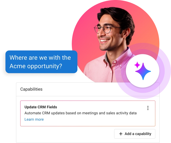 AI Sales Assistant — automate CRM updates and find deal details instantly